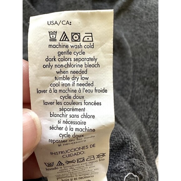 Calvin Klein Grey Turtleneck Sweater Woman's Size 2X  Stretch Minimal Cozy - Picture 5 of 16